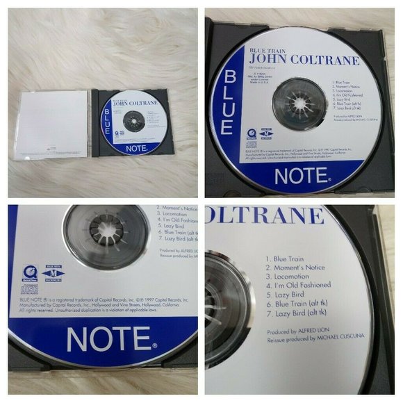 Vintage John Coltrane Blue Train CD 1997 90's Music - Picture 12 of 15